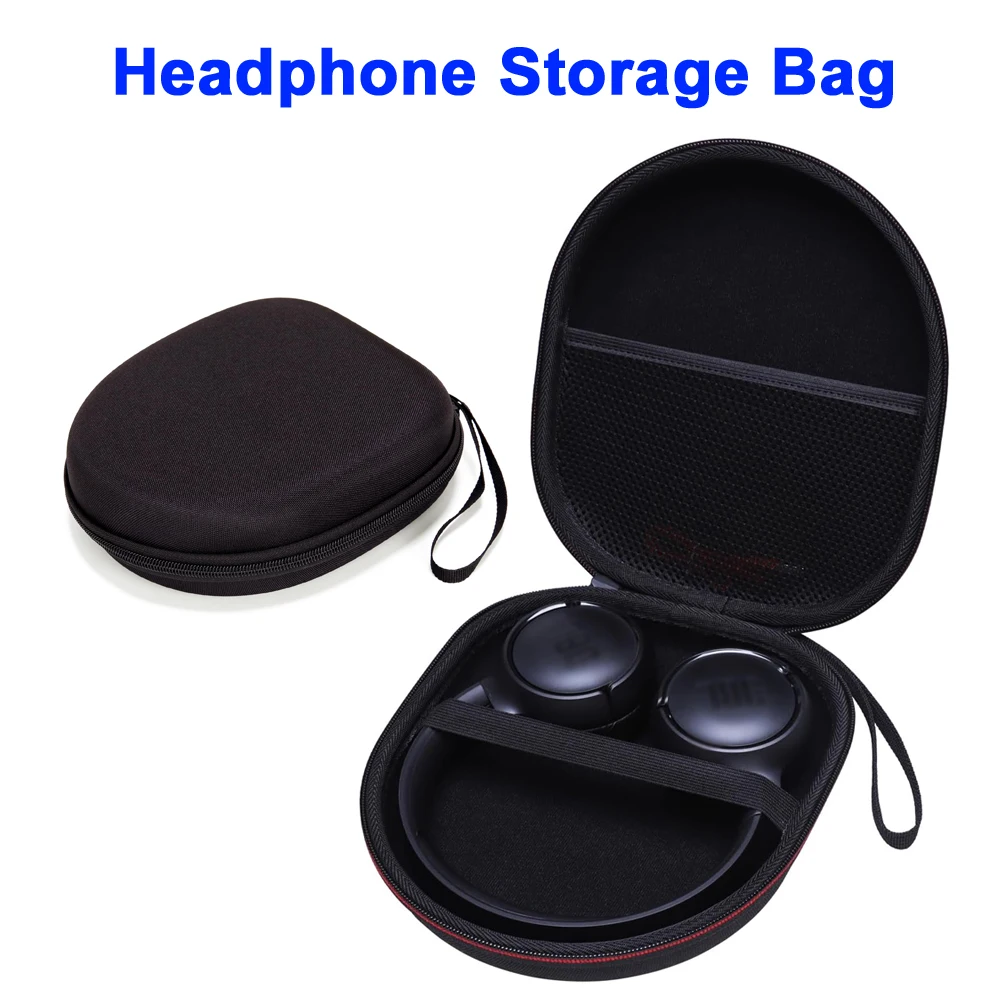 Universal Headphone Case for Over-Ear Wireless Headphones Compatible with JBL Tune 520BT for Sony/Anker/Bose Headset Storage Bag