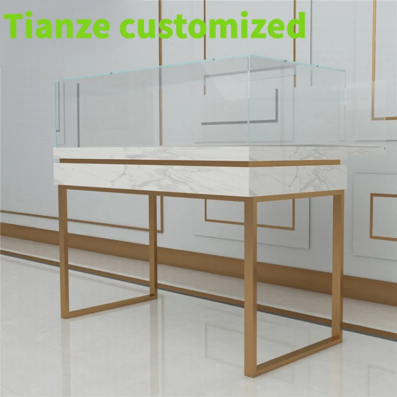 Customized-Jewelry shop furniture design ideas  modern Jewelry  display furnitures