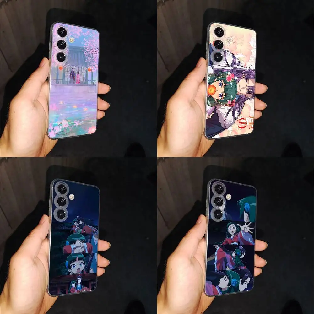 

The A-Apothecary Diaries Phone Case For Samsung S24,30,21,22,23,20 FE,lite,PIus,Ultra,5G,Note,9,10 Transparent Cover