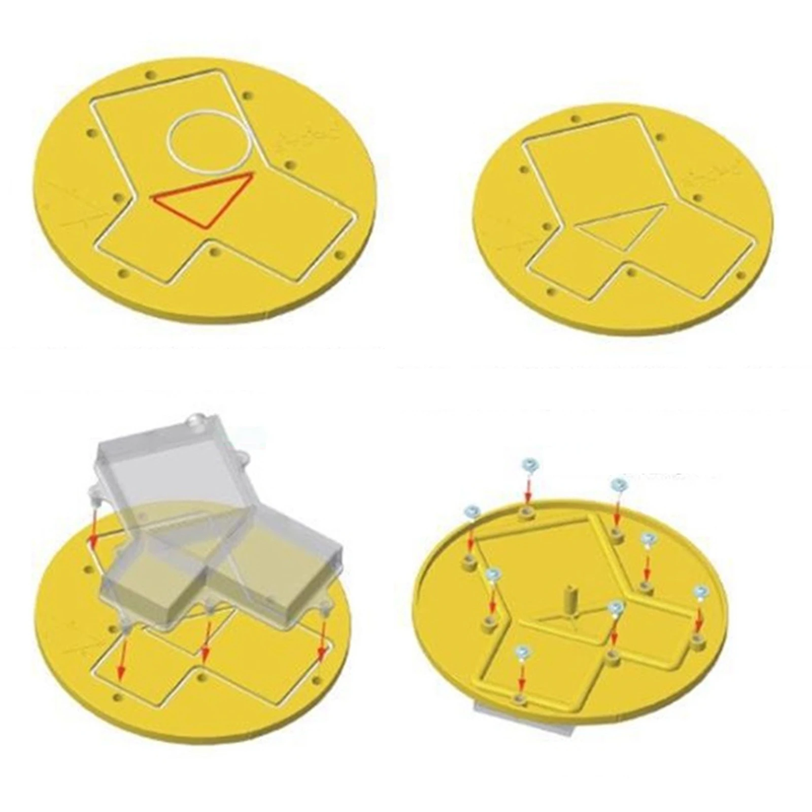 Pythagorean Theorem Experiment Set for school use Popular Education in Mathematics and Geometry