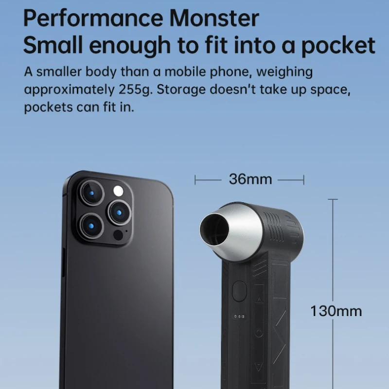 Blowers, Violent Turbofans, Mini Camping Outdoor Handheld Fans, High Speed Dust Removal, Adjustable Camping Fire