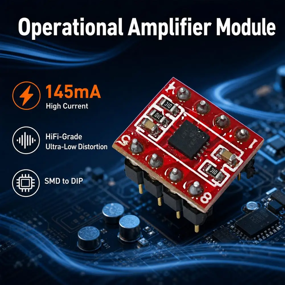 Original OPA1622 145mA High Current ICHiFi Class Dual Operational Amplifier OPAMP Chip With High Performance And Low Distortion