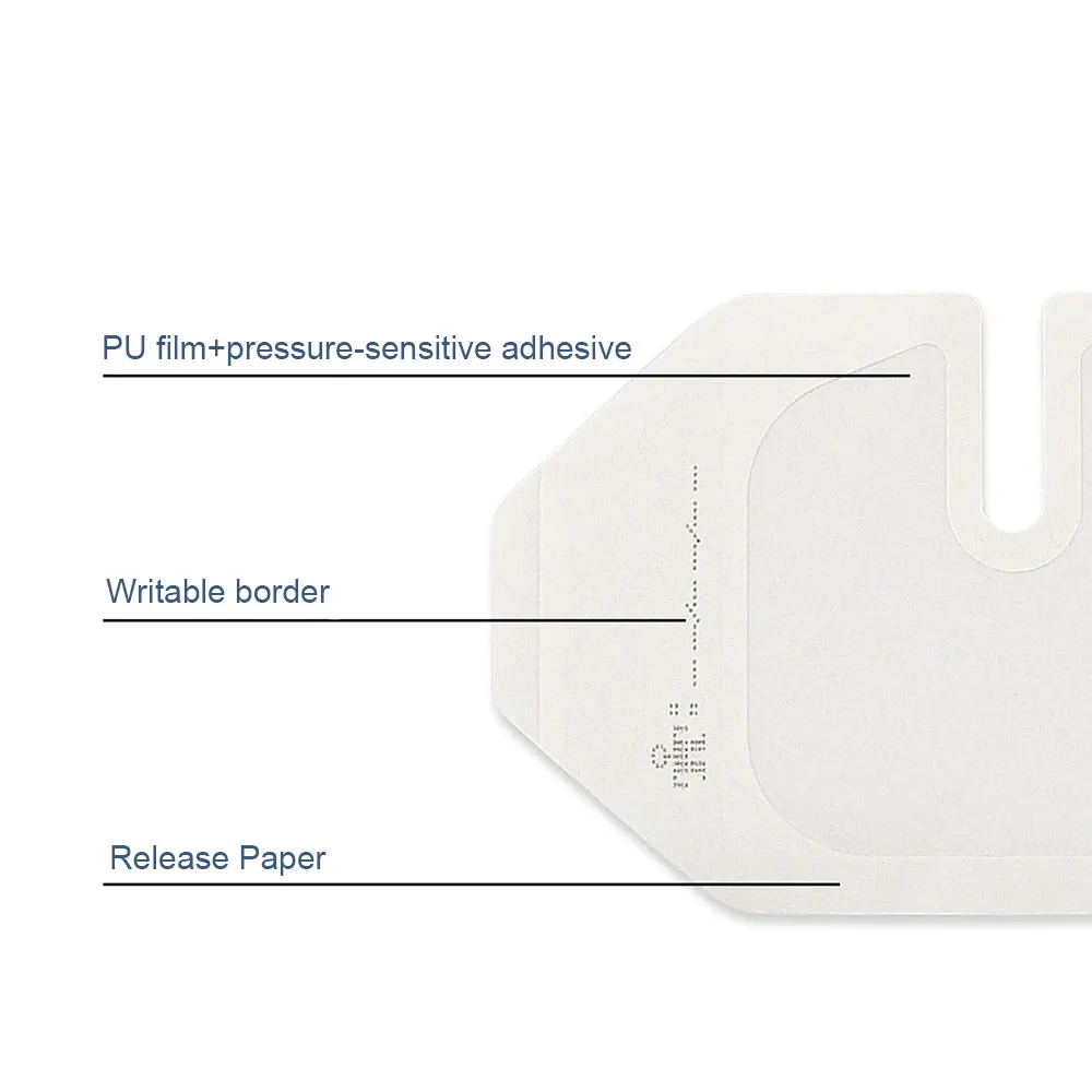 5-50PCS 6x7cm Transparent PU Film Dressing Waterproof Adhesive Wound Bandages Post Surgical Shower IV Shield Tattoo Care Patch