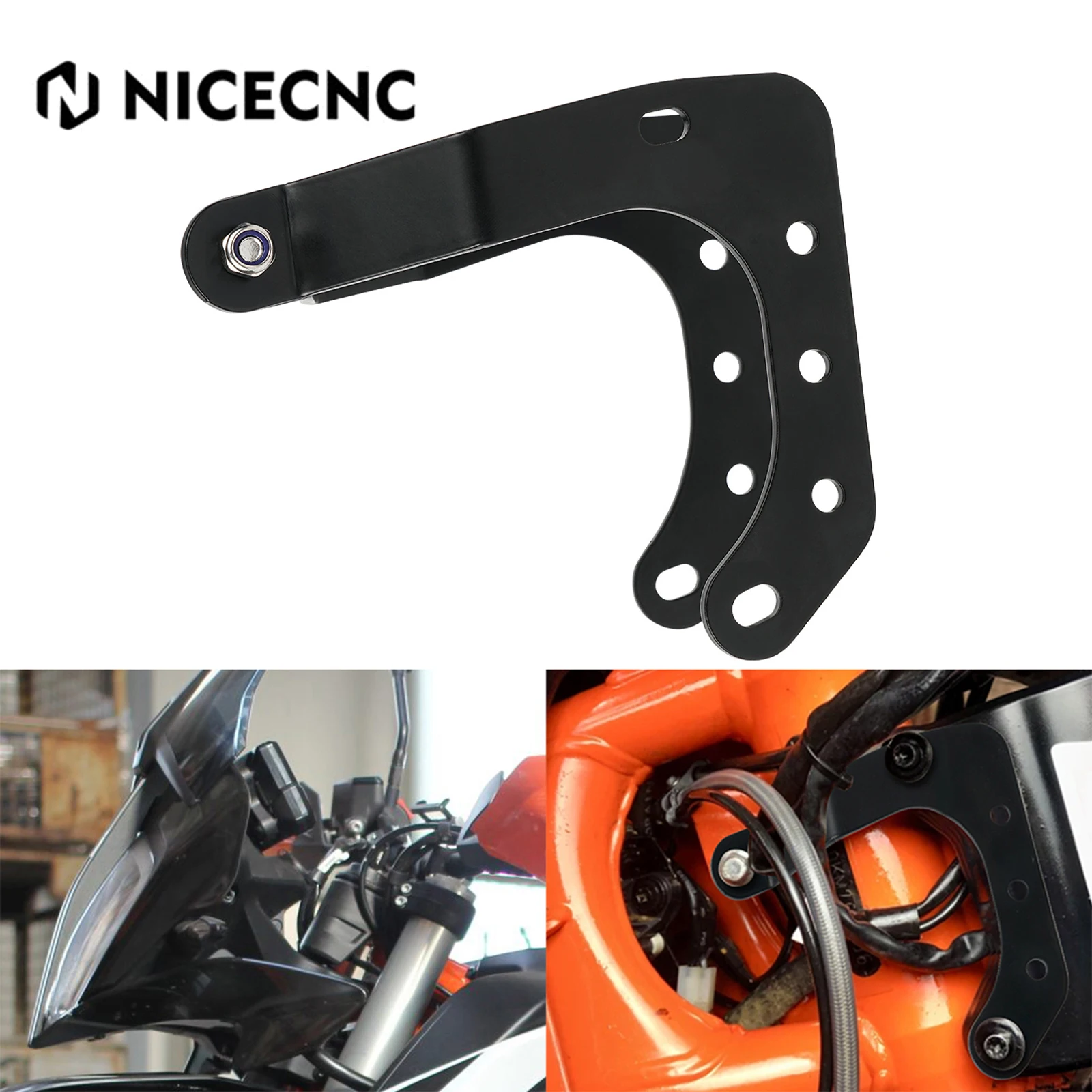 

For 2018-2022 790 Adventure 890 Adventure Neck Brace Headlight Reinforcement Brackets 790 ADV 2018 2019 2020 2021 2022 890 ADV