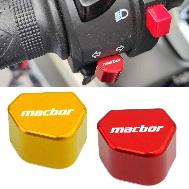 XR5 For Macbor Montana XR 5 X R5 2019-2023 Motorcycle CNC Switch Button Shell Decor  Turn Signal Switch Keycap