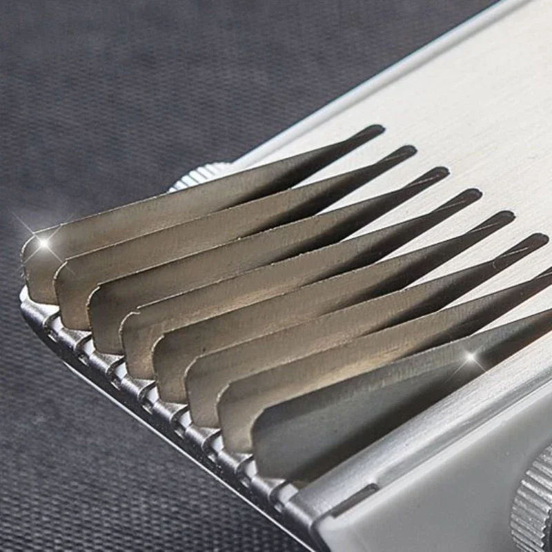 Multi-purpose Cross Knife Squid Flower Cutter Household Adjustable Depth Multi-layer Knife Chef Kitchen Tools Cauliflower Cutter