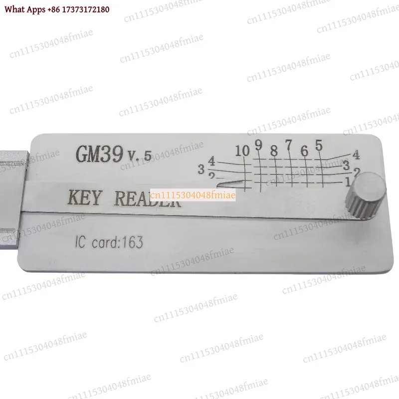 GM39 V.5 Key Reader Locksmith Tool Flat Milling for GM Models