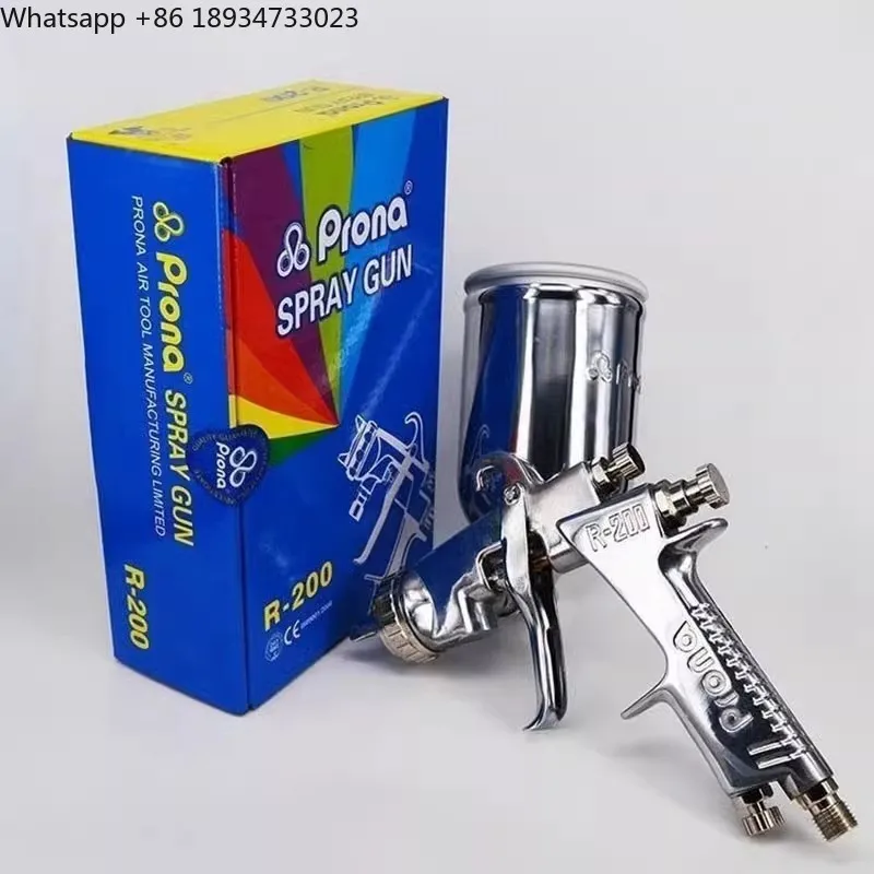 Prona R-200 Air Paint Spray  R200 Pistol Sprayer Pneumatic Tool  Automobile Top Coat Spray