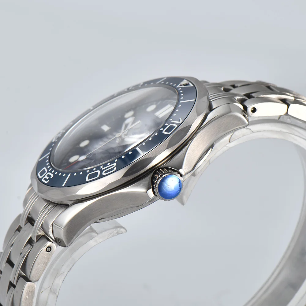 Customized logo 42mm watch watches for men automatic mechanical NH35 movement watch mechanical watches sea master Watch