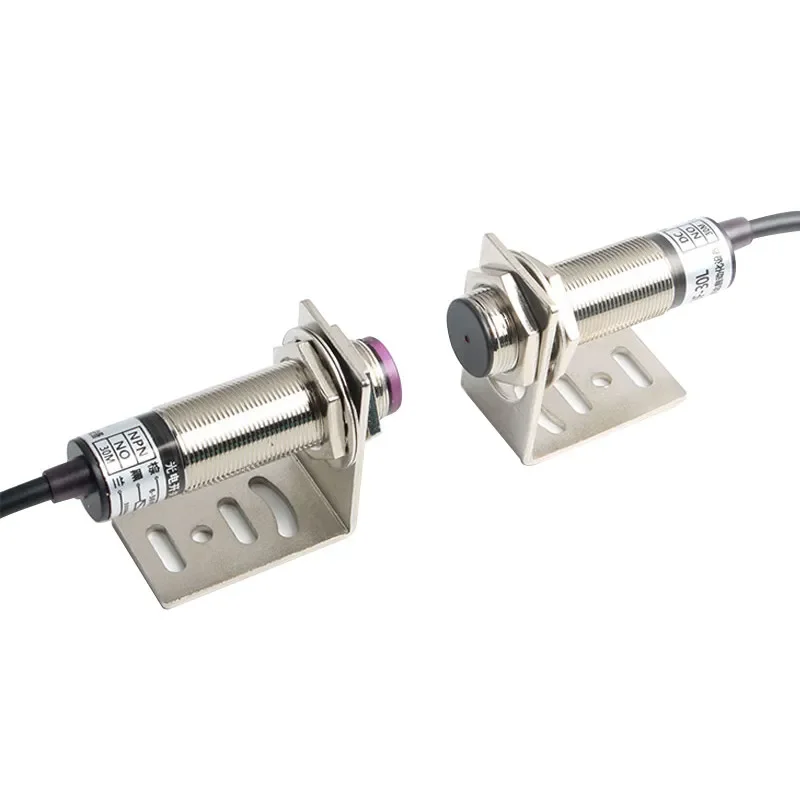 M18 Laser-to-laser Photoelectric Switch E3F-30C1/30L Infrared Sensor NPN PNP NO NC Open Laser Sensor