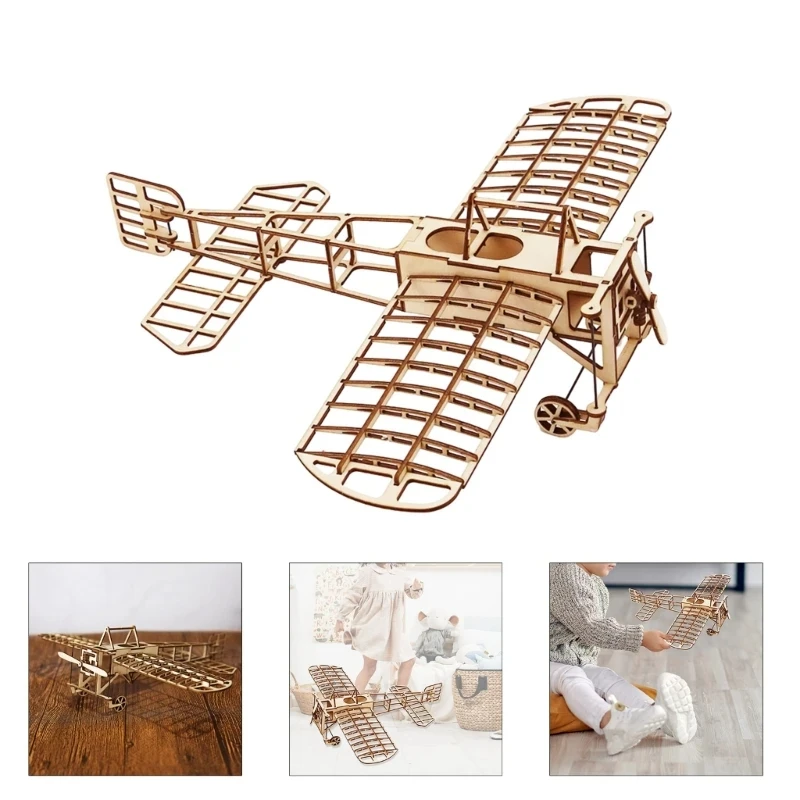 Hand Handwerk DIY Holz Puzzle Set Montage Flugzeuge Modellbau Set Lernspiel zeug für Erwachsene und Kinder g196