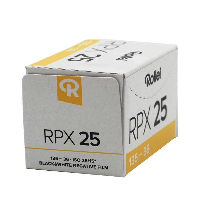 1/3/5Rolls Original Rollei RPX 25 135 35mm Black&White Negative Film（36 Exposures/Roll）Professional For Film Camera