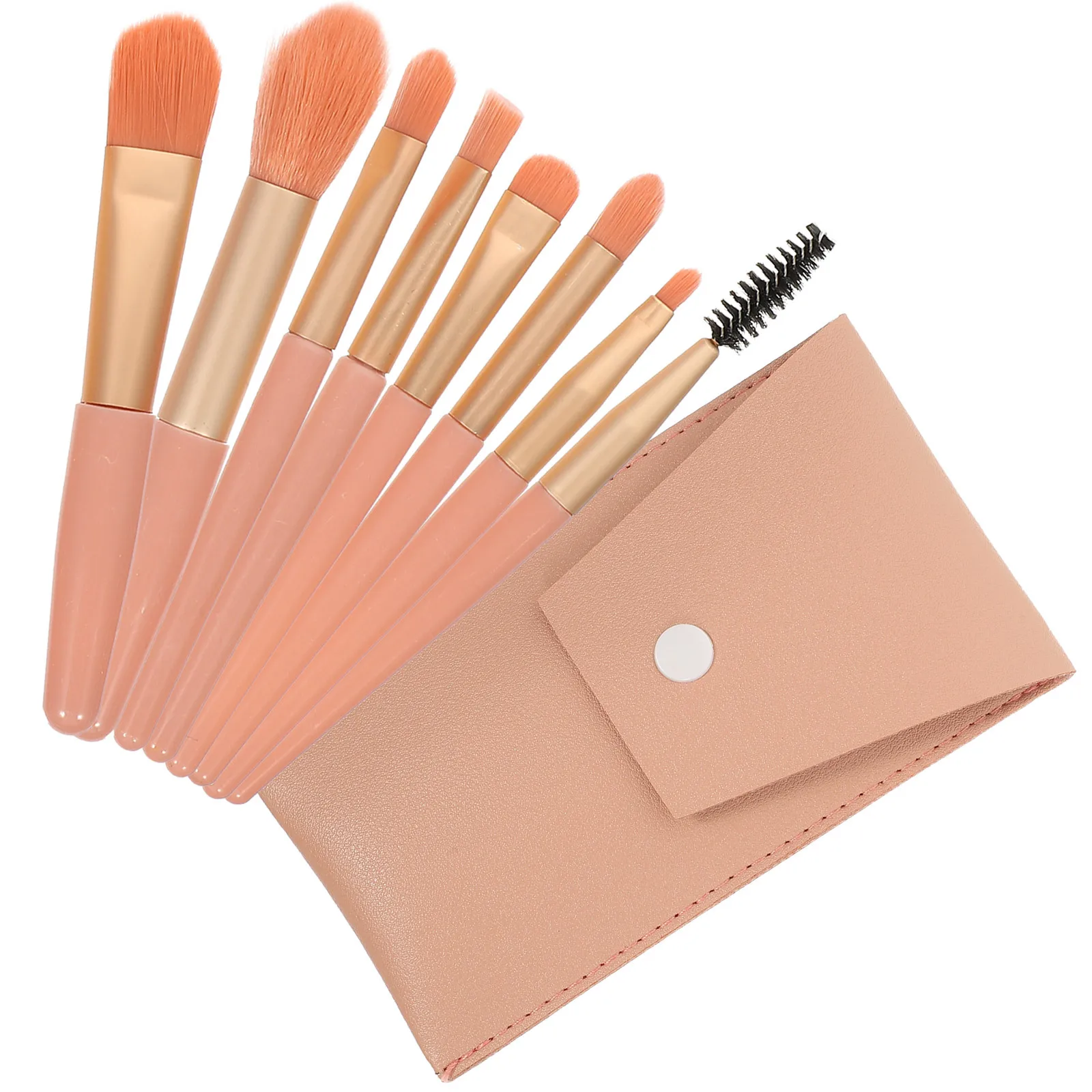 1Set Mini Make-up Kwasten Set Professionele Cosmetica Borstels Blush Poeder Oogschaduw Reizen Make-up Gereedschap Draagbare Vrouwen Schoonheid