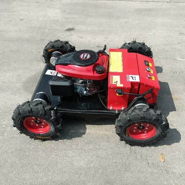 

Hybrid Self-Charging Battery Powered Cutting Width 800mm Wireless Radio Control Grass Cutter