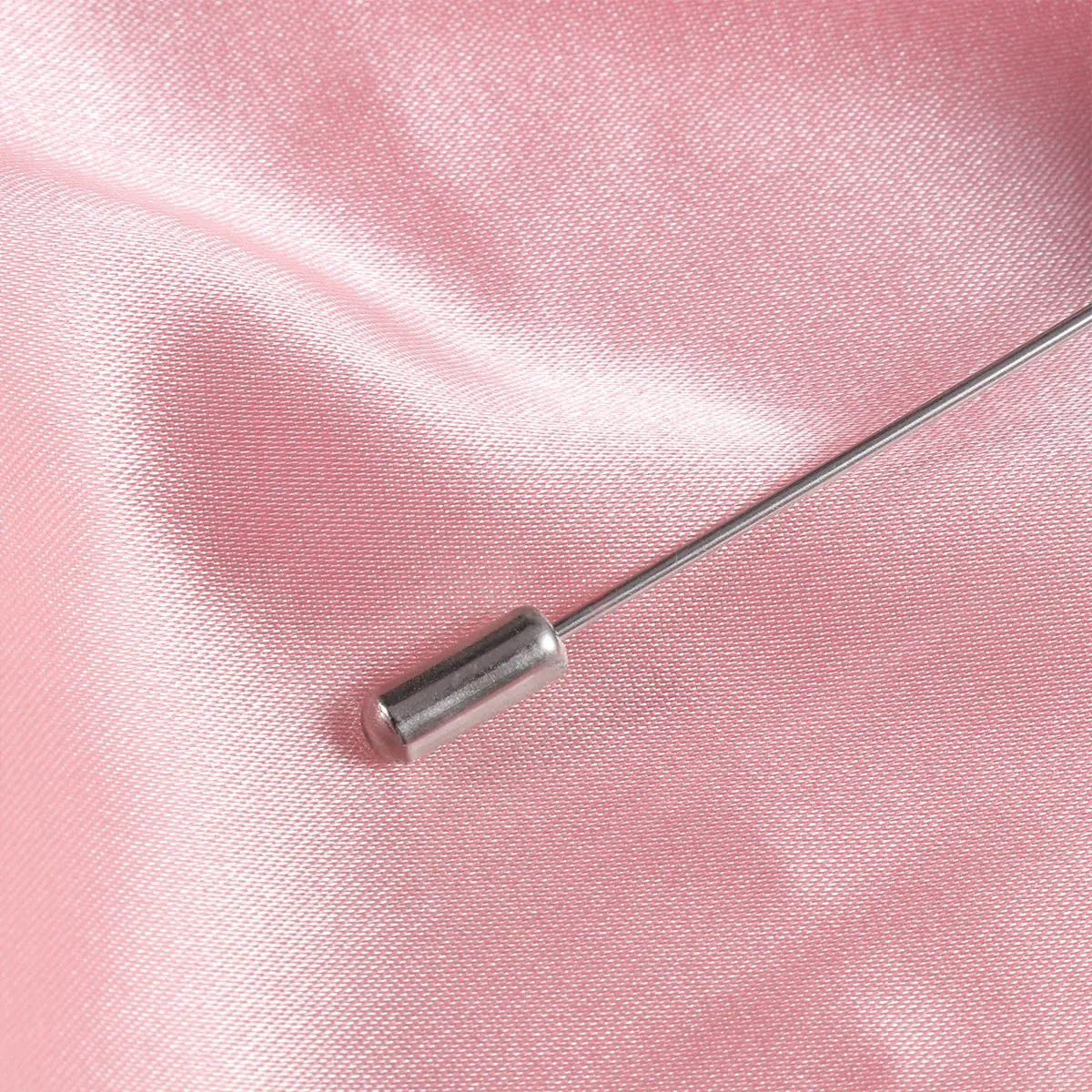 

12pcs Elegant Rose Flower Brooch For Women Fabric Breastpin Suit Decoration Pin Chic Clothes Accessory Sky-Blue