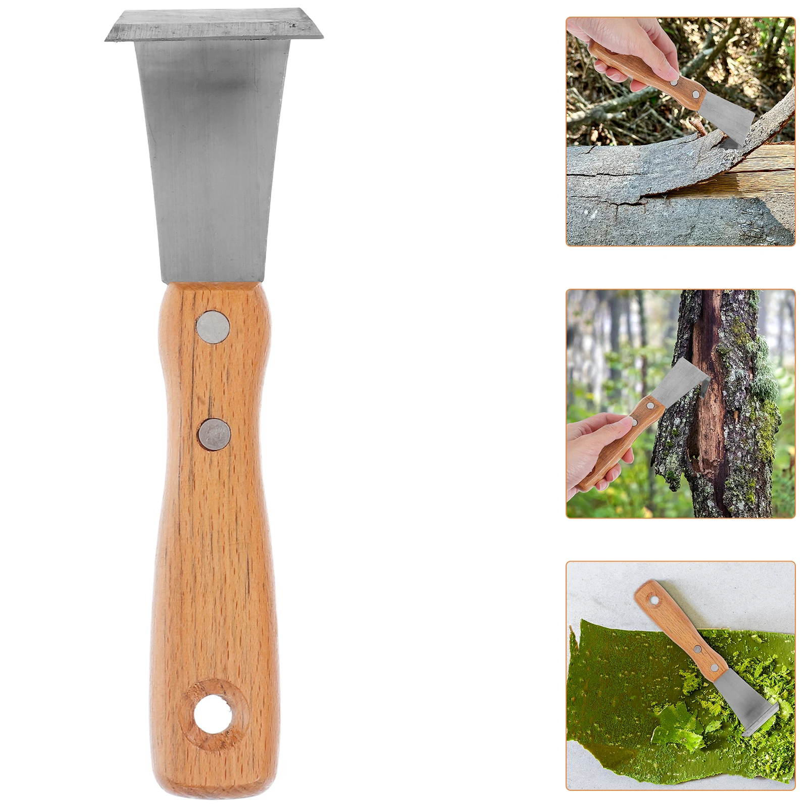 

Инструмент для удаления коры с деревьев, прочный металлический нож-коркорез для удаления коры с стволов деревьев, для использования на открытом воздухе, инструмент для снятия коры.
