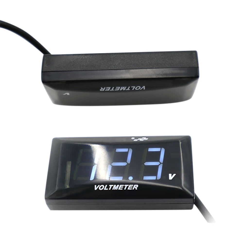 12V For Car Motorcycle Universa Mini LED Display Digital Voltmeter Panel Volt Voltage DC 12-150V Measuring Tool Voltmeter Tester