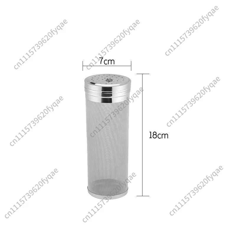 304 Food Grade Stainless Steel Beer Filter Cartridge, Hop Dry Hopper, Home Brew Beverage Strainer