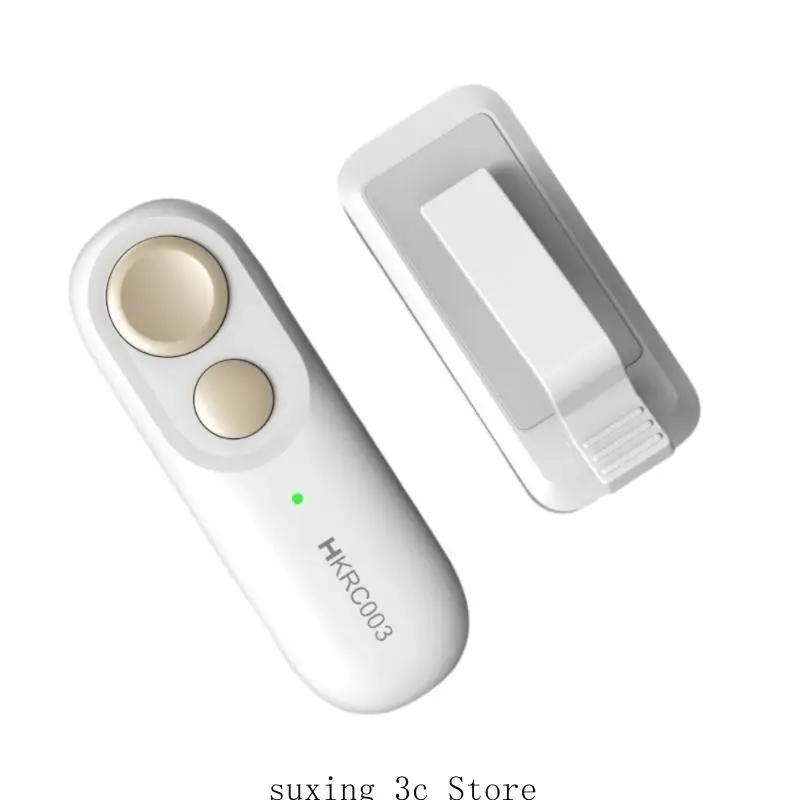 

Gold Button Wireless Remote Small Designs Single Button E Book Controller Ergonomic Page Turner Tool for E Book