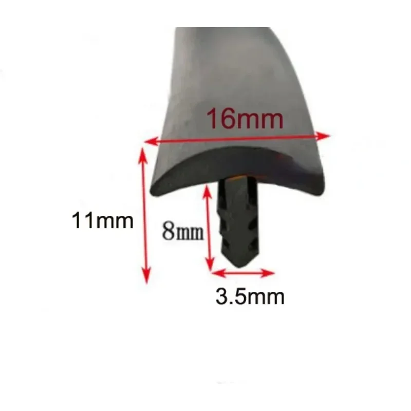 T type sun room sealing strip cable trench rubber strip electric box electric cabinet gap filling strip rubber profile