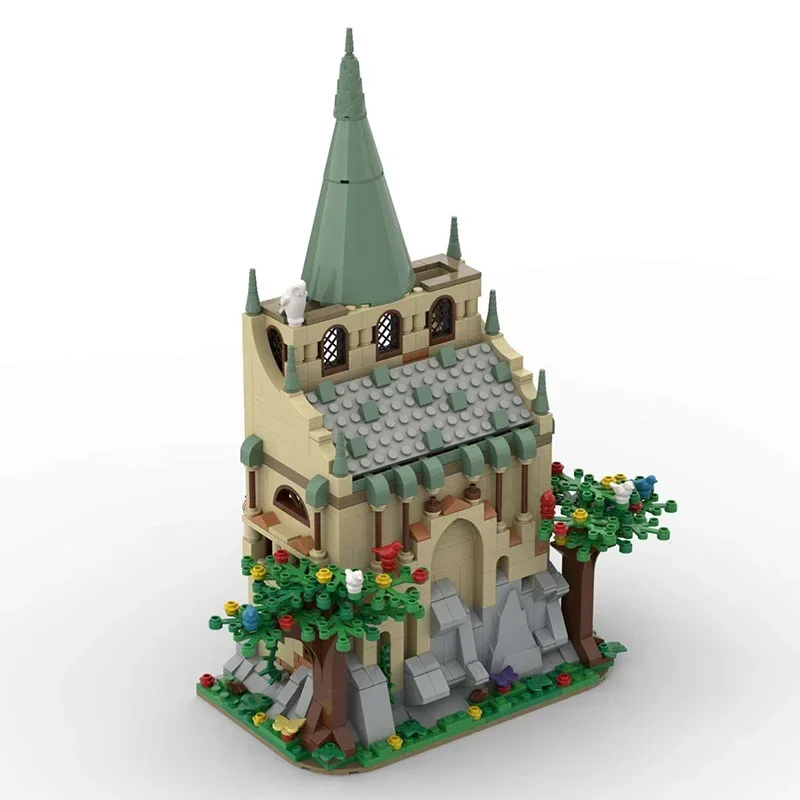 Magical Movies Model Moc Building Bricks Medieval Card Castle Technology Modular Blocks Gifts Christmas Toys DIY Sets Assembly