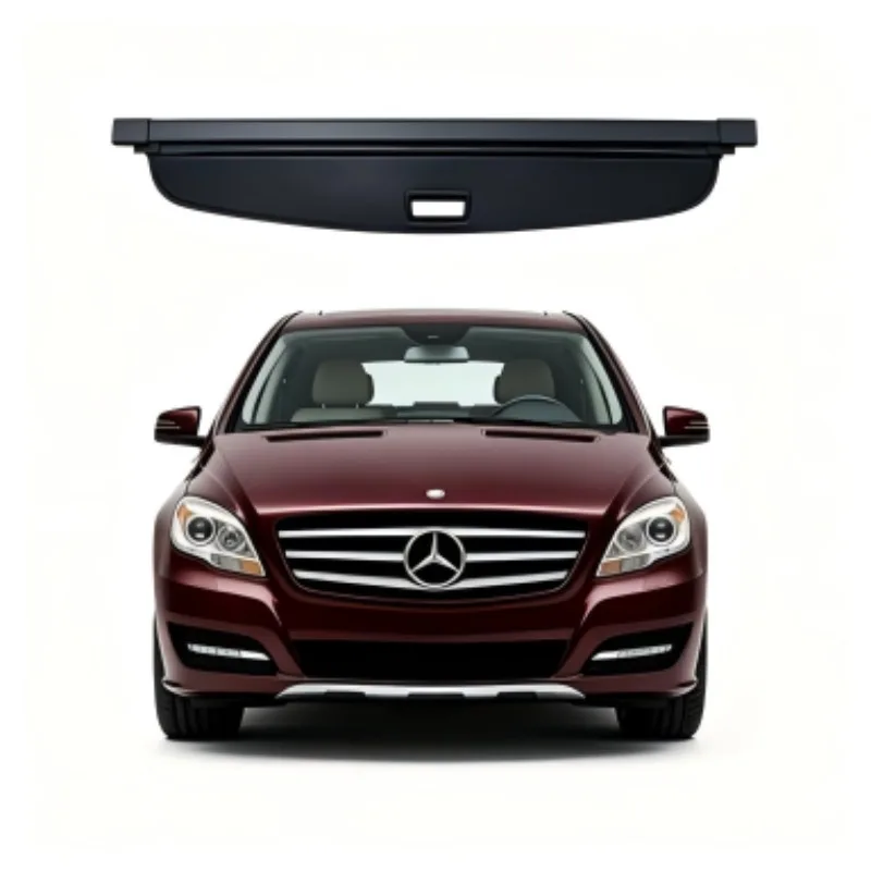 

Cargo Cover Trunk Privacy Shade Rear Security Partition Anti-Theft Shield Organizer for Mercedes-Benz R-Class 2007-2015