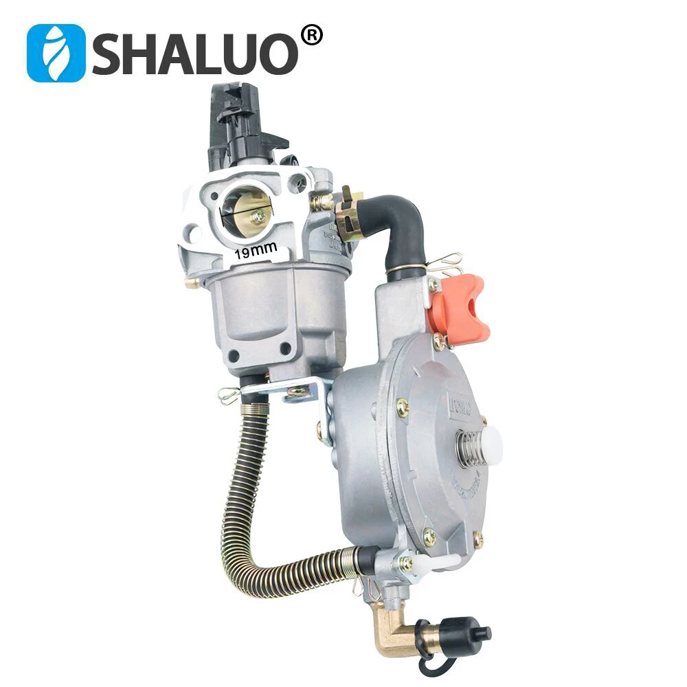 New 3KW 168F 170F Gasoline Generator  LPG Carburetor Dual Fuel LPG NC Gas Carburetor Conversion Kit For Generator Parts 6.5HP