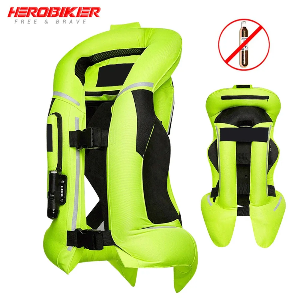 Motorcycle Airbag Vest Reflective Safety Vest Airbag Motorcycle Jacket Riding Airbag Moto Vest Motocross Safety Clothes New