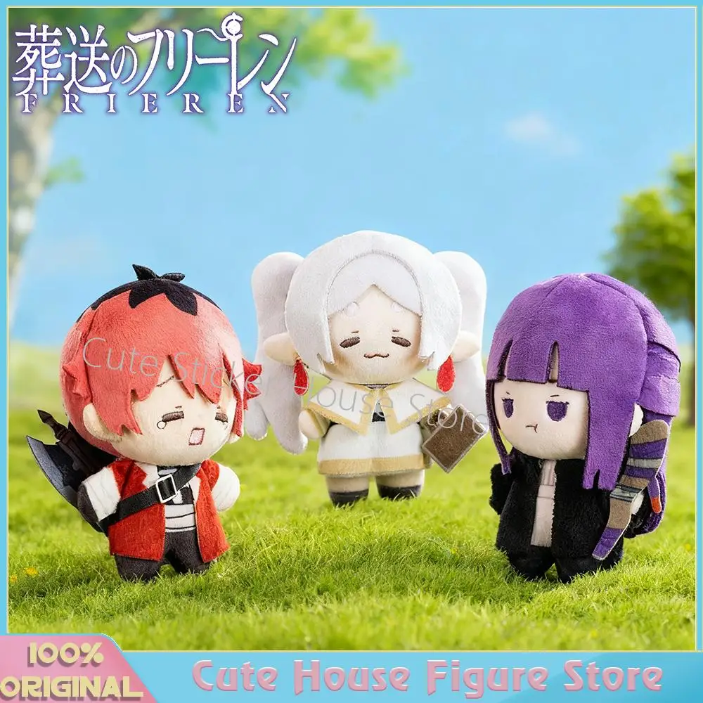 

Original Stocked Gong Sousou No Frieren Cute Kawaii Frieren Fern Stark 10Cm Anime Plush Dolls Pedant Gifts for Fans Kids