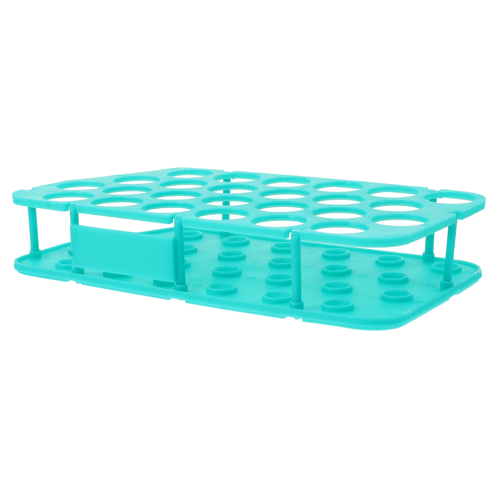

25 Holes 50ml Tube Rack Plastic Stand Laboratory Test Tube Holder Lightweight Storage Solution