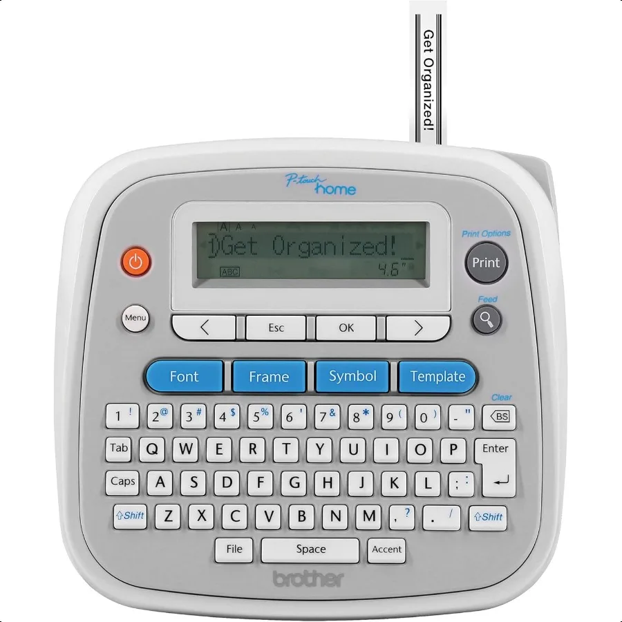 

Персональный производитель этикеток PTouch Home PTD202Серый