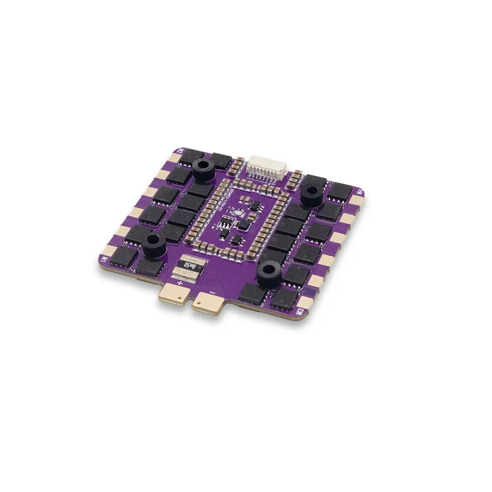 Controlador de Velocidad Electrónico FLYCOLOR Raptor BLS-05 4 en 1, 80A/100A, 3-8S DShot600, Firmware BLHeli_32 para Drones de Carreras FPV y Freestyle RC