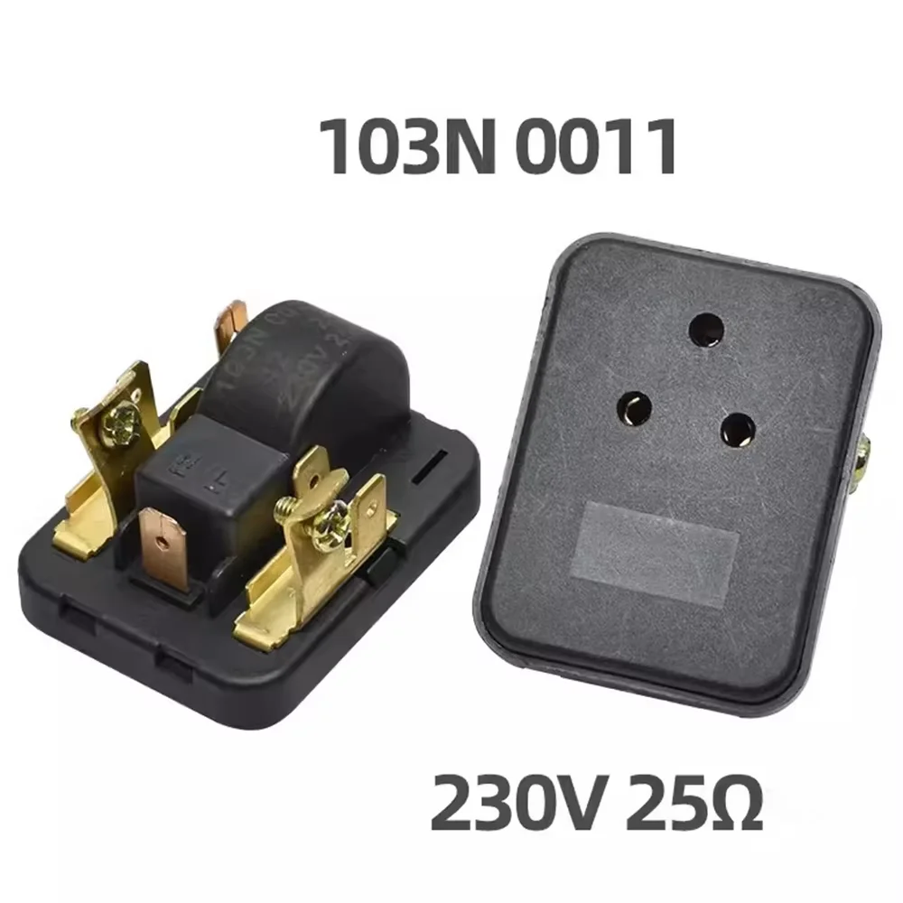 Стартер для холодильника, морозильной камеры 103N, 0011 Ом, 230 В, релейный компонент с защитой от перегрузки