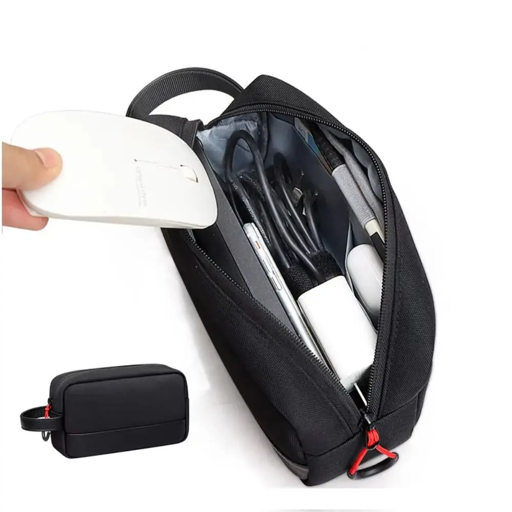 

Portable Portable Electronic Accessories Organizer Waterproof Storage Cable Storage Bag Digital Organizer for Mouse Charger Plug