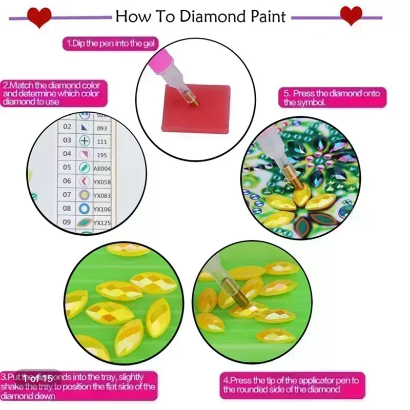 블라인드 박스 다이아몬드 페인트 미스터리 박스 라인 석 그림 5D DIY 다이아몬드 자수 판매 모자이크 수제 선물 썸네일 4
