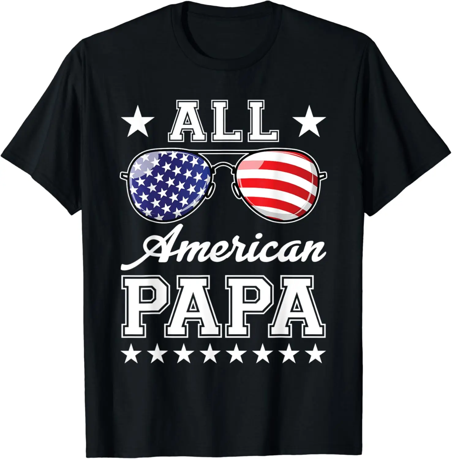 

Все американские Солнцезащитные очки Papa с флагом США патриотическая футболка 4 июля