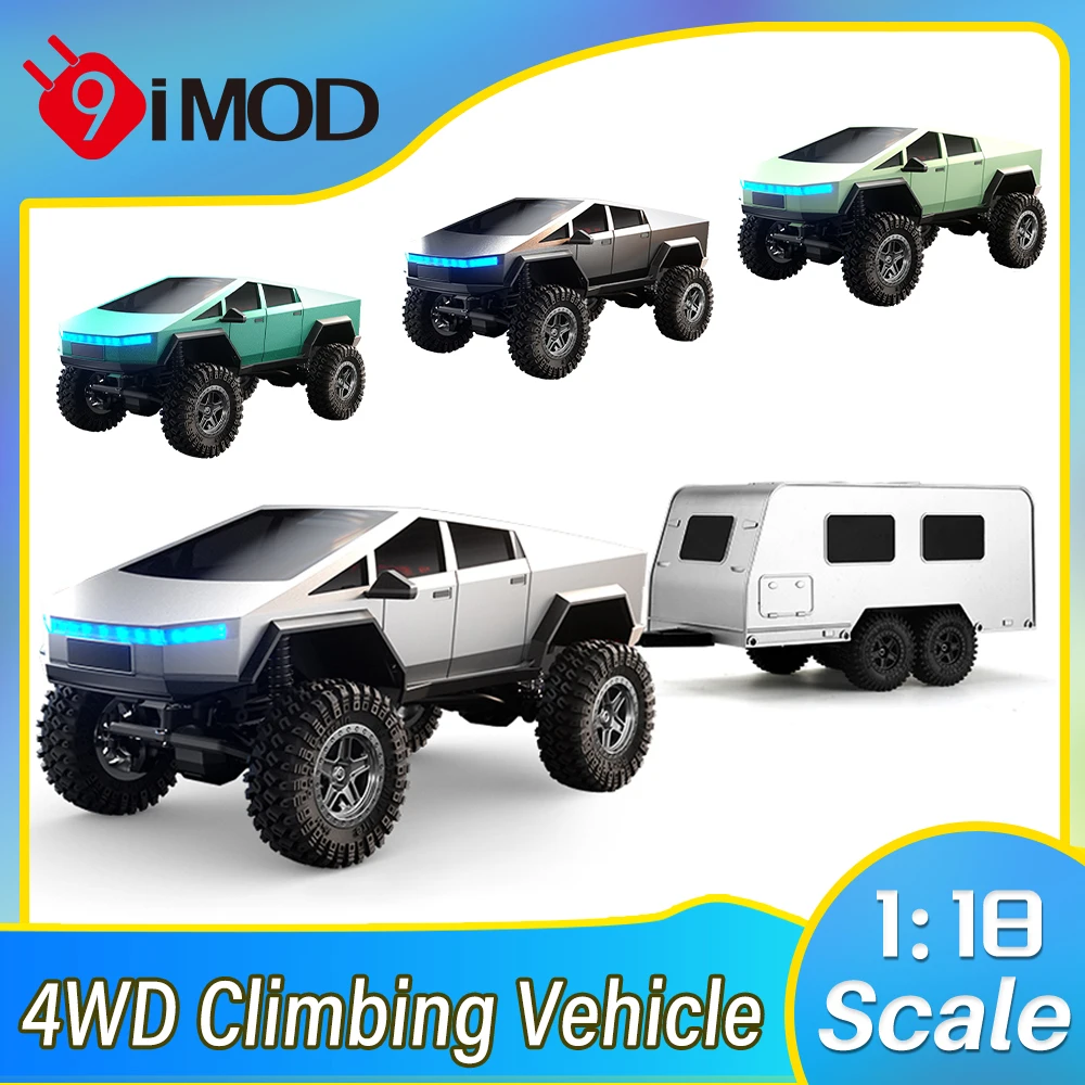 

9IMOD RC автомобиль масштаб 1:18 четырехсторонний автомобиль 12 км/ч высокоскоростной автомобиль 2,4 ГГц переключаемое освещение полностью пропорциональная имитация радиоуправляемого автомобиля