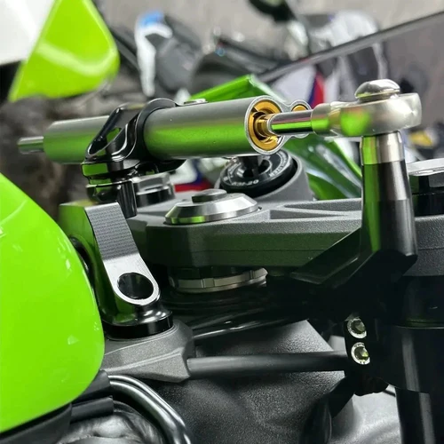 Imagen 2 del producto Para Kawasaki ZX-6R 636 Ninja 636 Ninja ZX6R 2013-2025 soporte de choque amortiguador de dirección de motocicleta