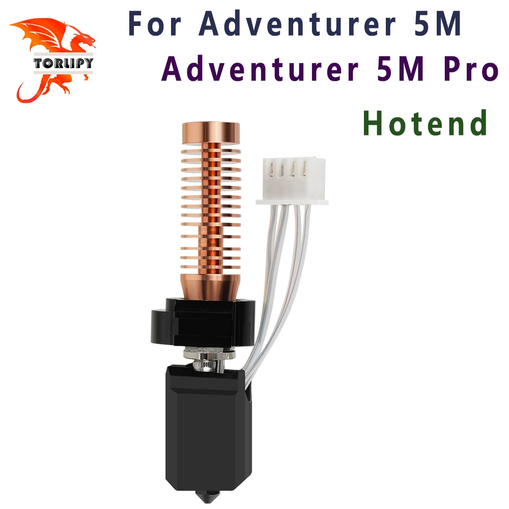 

Модернизированный Hotend для Flashforge Adventurer 5 м/5 м Pro Hotend, сменный Caremic Hotend с более быстрым нагревом AD5M Pro Nozzle 280 ℃