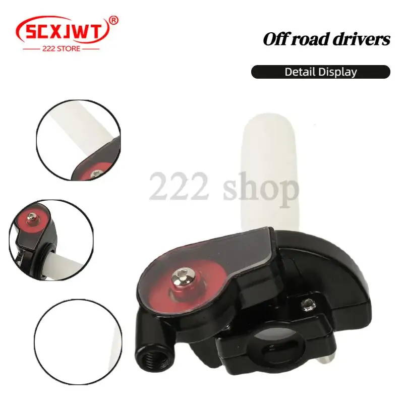 صمام خانق ملتوي عالمي مع مقبض مرئي للدراجات النارية على الطرق الوعرة - مباراة رائعة للدراجات الترابية CQR & CRF