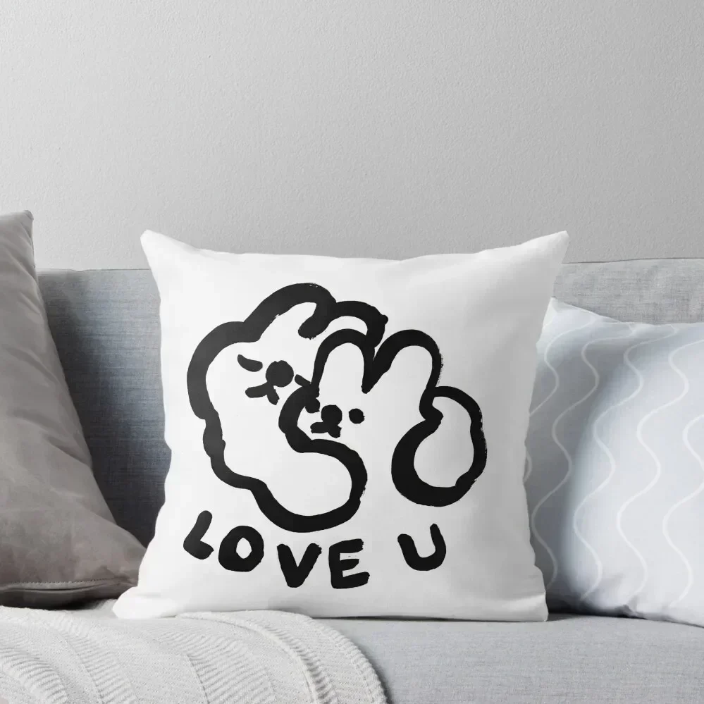 

LOVE U Throw Pillow Christmas Pillow Cases Pillowcase Cushion Sofa Pillow Cover Decorative Cover For Living Room