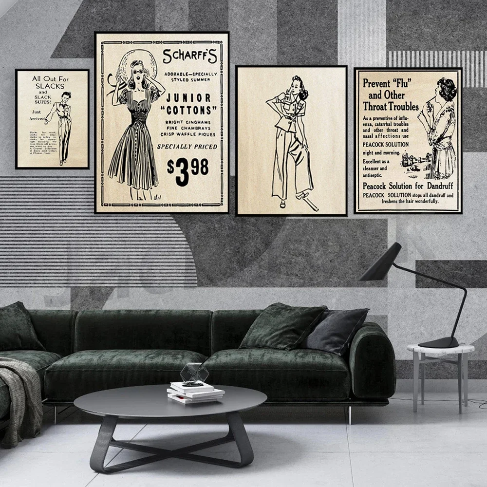 Vintage Women's Poster | Feminist Art, Womens Fashion, Feminist Poster, Retro Feminist Art