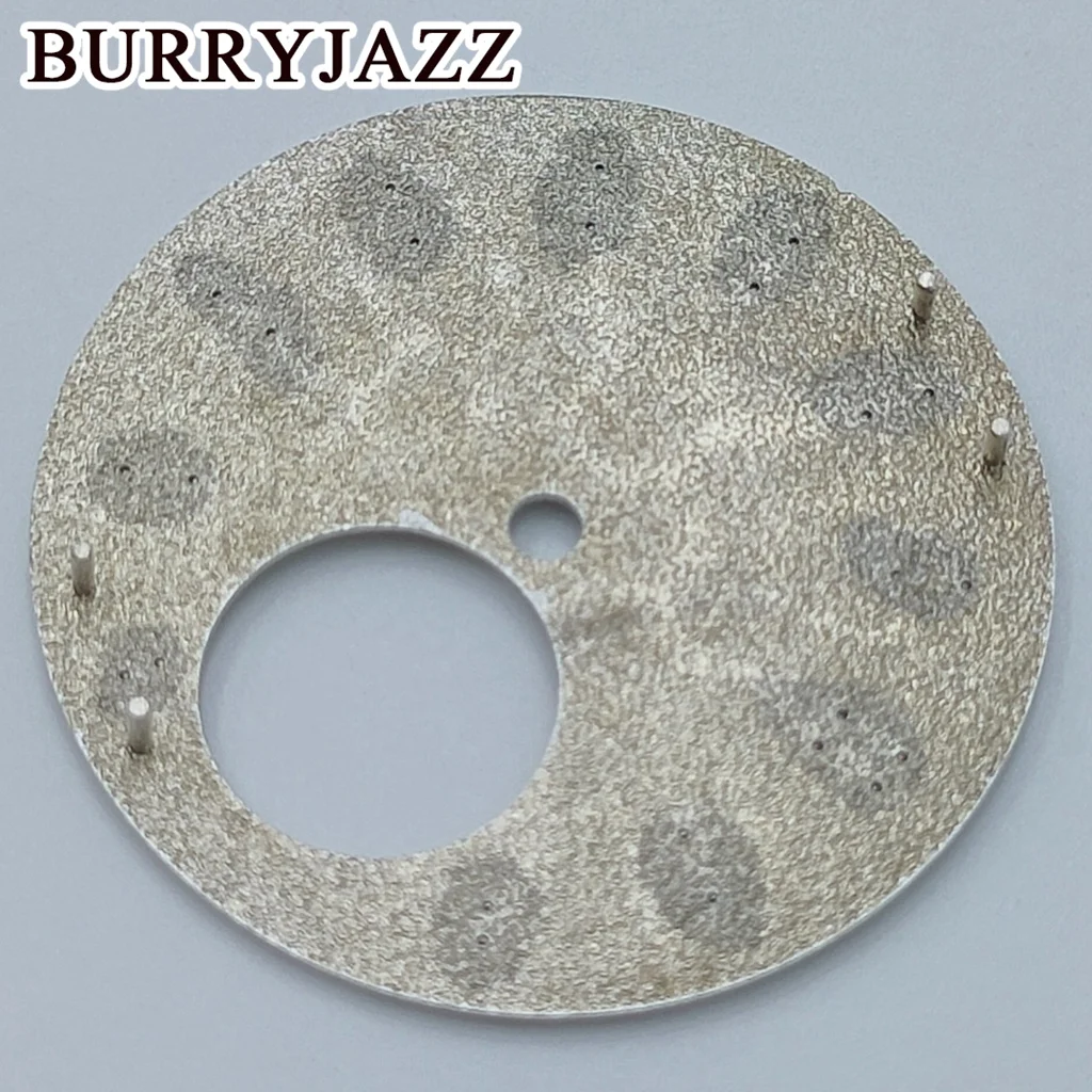 BURRYJAZZ 29mm/31mm No Logo NH38 Silver Black Blue Green Dark Green Dial Green Luminous Dial