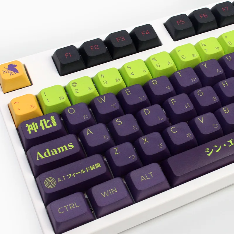 Key Cap Anime Key Cap Xda High Heat Sublimation Pbt Full Set 135 Keys Partially Light Transmissive Fitting Mechanical Key Cap