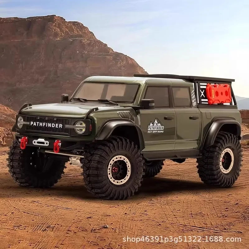 

RGT Ruite EX86150 Explorer 1/10 Remote Control Electric Dual-Speed Reverse Transmission 4WD Off-Road Climbing Vehicle