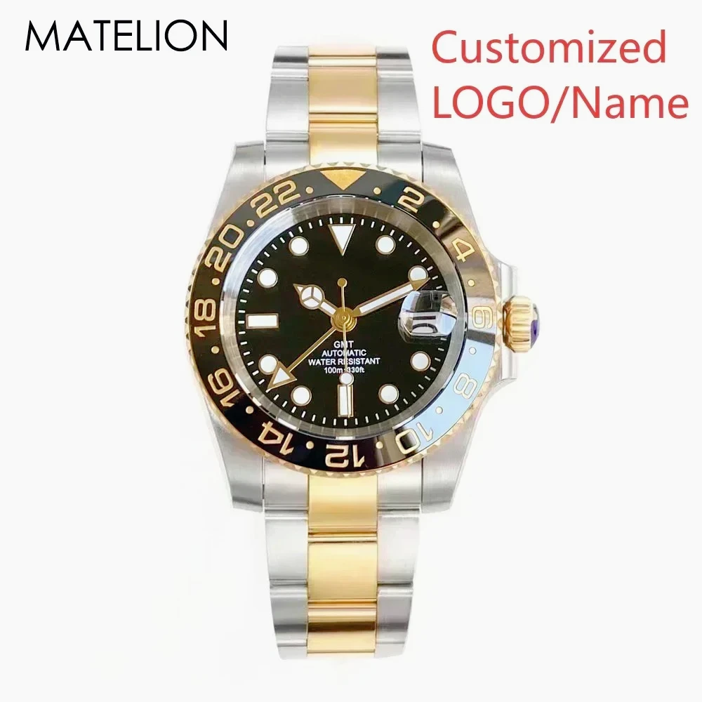 40mm Men Diving Sport Watch Sapphire Glass Durable Stainless Steel Case Automatic Mechanical Movement Daily Outdoor Watches view 5
