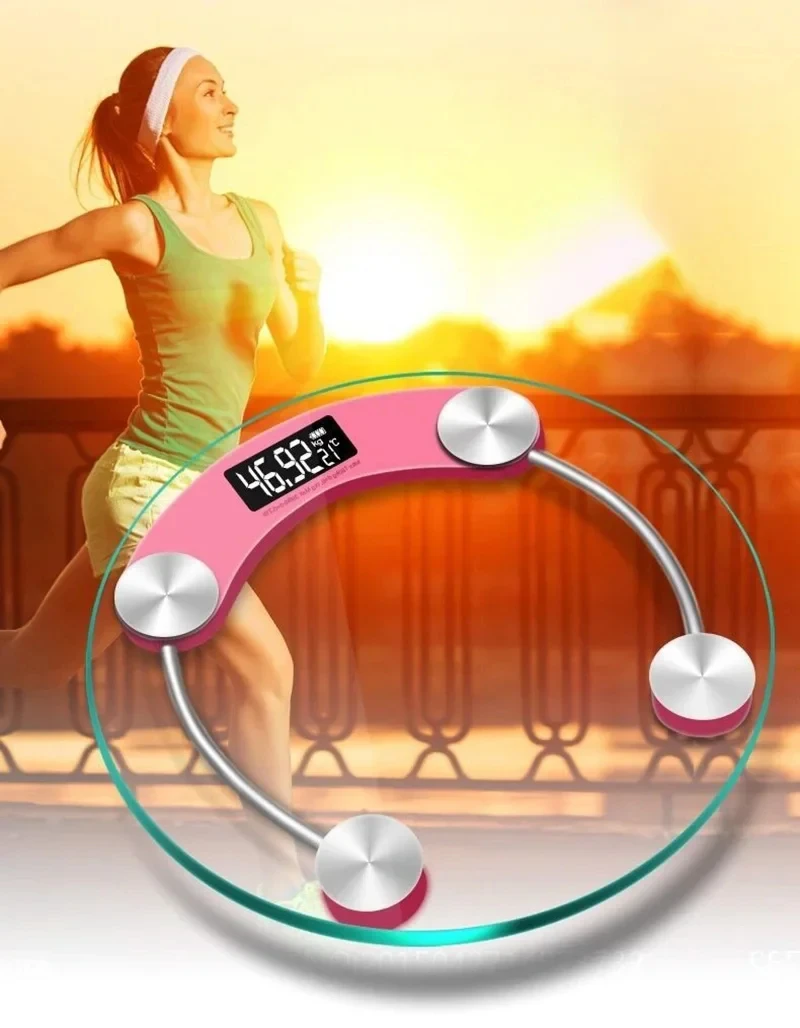 Digital Bathroom Body Scale With Hd Lcd Display For Body Weight_voghion.com