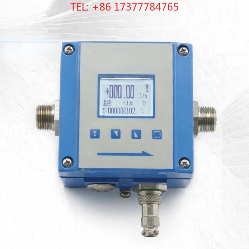 Low-cost Electromagnetic Flowmeter Mini 4-20 m A output digital magnetic flow meter for water juice and milk DN 3~DN 15 AMAG