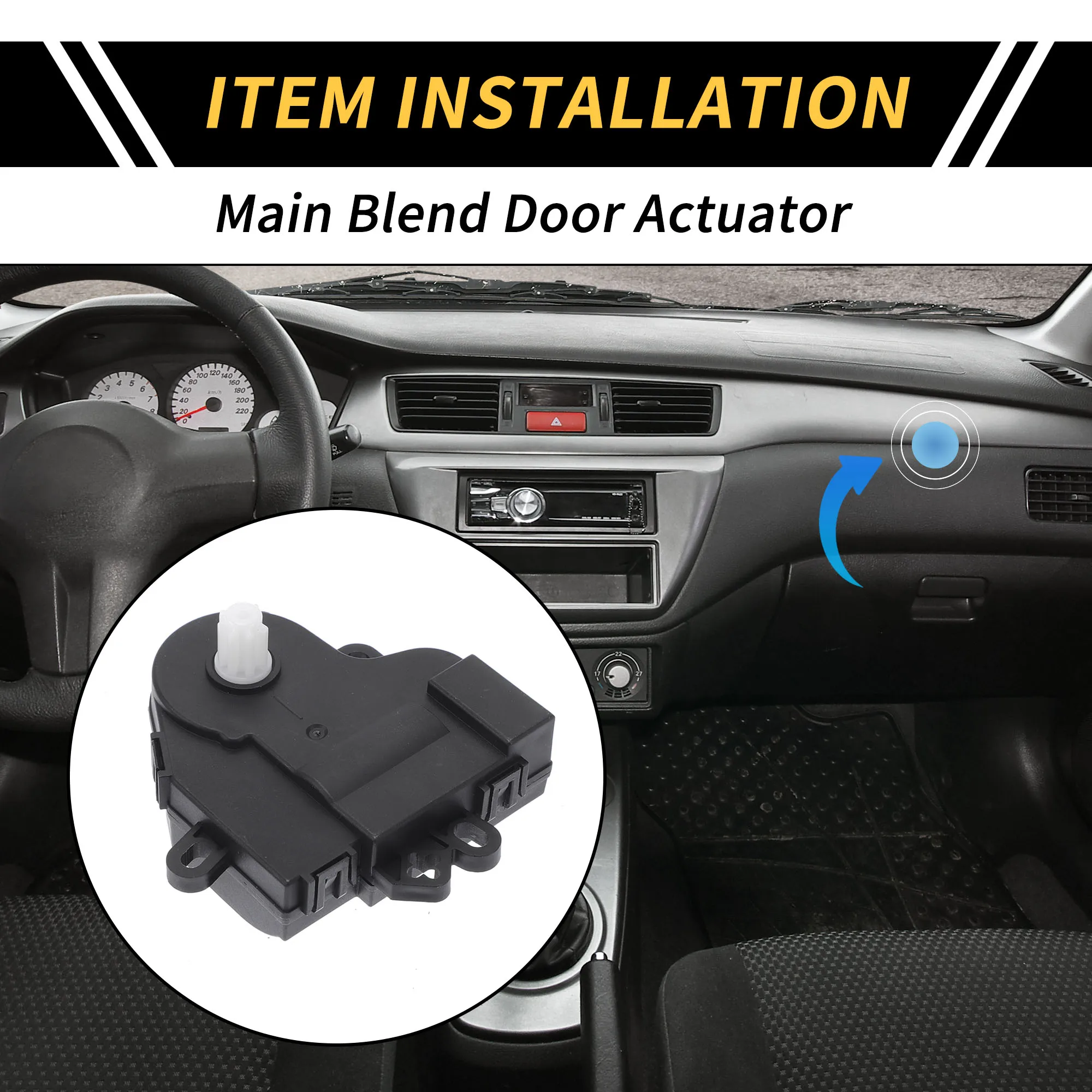 

UXCELL HVAC Воздушная смесь нагревателя привода двери для Ford F-250 (Mexico) 2008-2009 No 604279