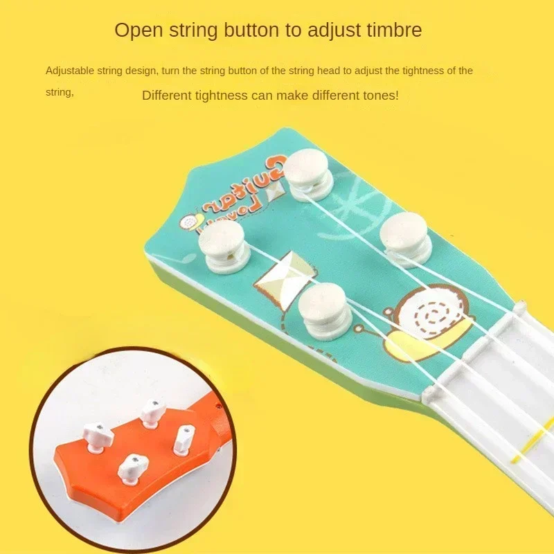 أطفال الغيتار آلة موسيقية القيثارة الموسيقية ألعاب مونتيسوري للأطفال تعلم ألعاب تعليمية عيد الميلاد عيد ميلاد لعبة فنية